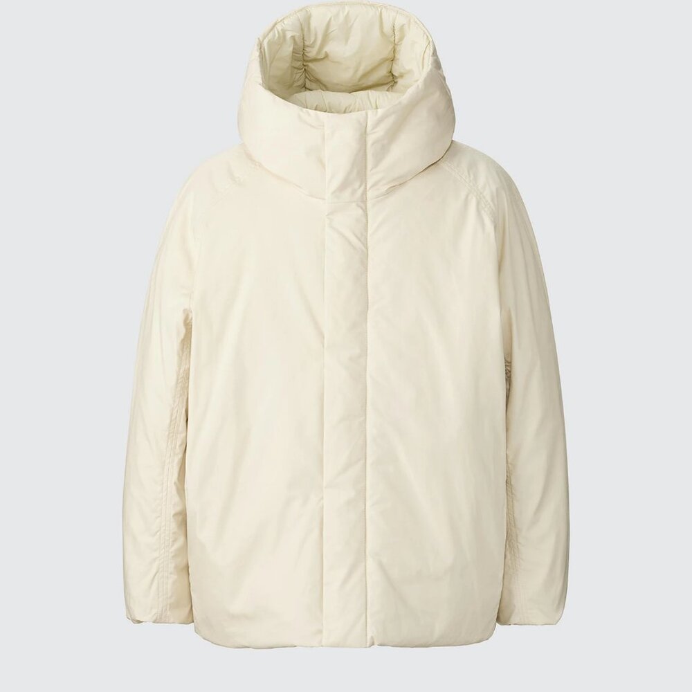 PUFFTECH Volume Parka (Uniqlo U; Fall/Winter 2024: Lightness in Protection)